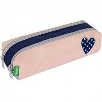 Trousse Double Léonie Rose