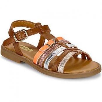 Sandales GBB BANKOK+ Marron pour filles de 29 à 34