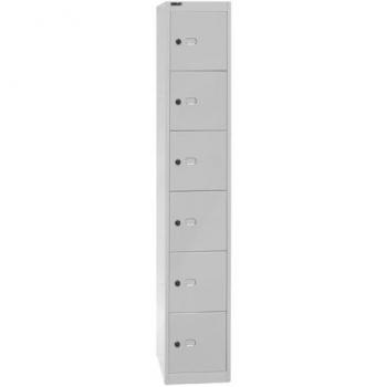 Bisley Locker Deep Steel 6-Door W305xD457xH1802mm