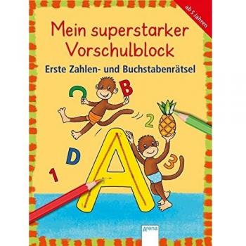 Edith Thabet Mein Superstarker Vorschulblock. Erste Zahlen