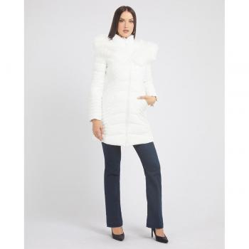 Slim Cut Long Puffer Jacket