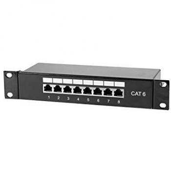 Dexlan 25,40cm (10) Patchfeld Cat 6 8-fach