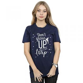 T-shirt Tinker Bell per Donna in Cotone Don’t Grow Up