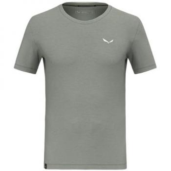 Maglietta Uomo Salewa Eagle Minilogo in Merino a Maniche Corte, Ombra, XL