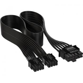 Câble PCIe Gen 5 12+4 pin 600 W Corsair – Noir