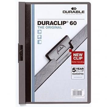 Durable DURACLIP 60 A4 Anthracite Clip Folder