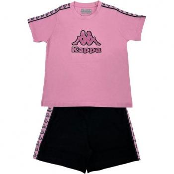 Conjunto Kappa Glitter Rosa para Niña