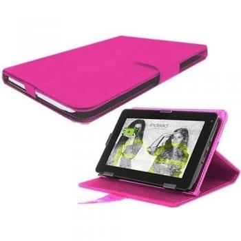 Funda y Soporte Tablet 9 Rosa Fucsia