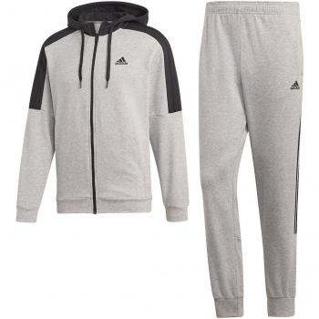 Adidas Herren Trackset MTSC O Energize in Grau/Silber, Mittel, M
