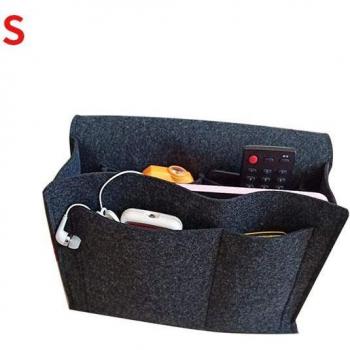 Bolsa colgante de fieltro para mesita de noche