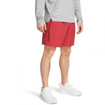 Pantalones Cortos Under Armour Woven Wordmark Rojo XL