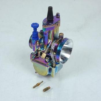 Carburateur PWK 34 Titanium avec Powerjet et Starter à Tirette