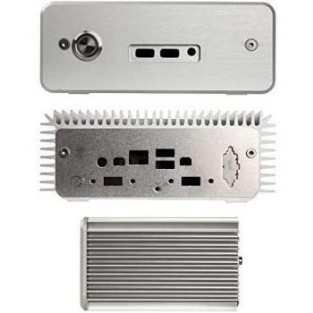 Impactics D4NU1‑S Gehäuse (silber) – speziell für Intel NUC