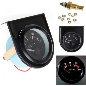 52mm Car Oil Temp Gauge (50-150 Degrees)