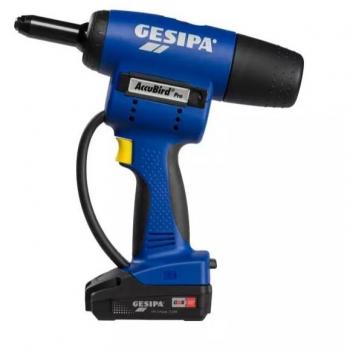 Gesipa Riveteuse à batterie AccuBird Pro 18V avec 2 batteries Li-Ion