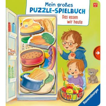 Ravensburger Verlag GmbH Mein großes Puzzle-Spielbuch: Das essen wir heute