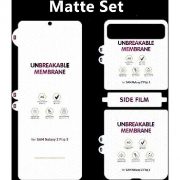 Galaxy Z Flip 3 3-in-1 Protective Film Set