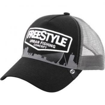 Spro Freestyle Trucker Cap Schwarz-Design