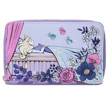 Disney Princess Sleeping Beauty 65th Anniversary Floral Wallet – Zip Around