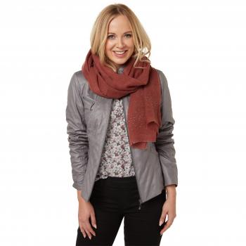 BONITA Frauen leichten Strickschal ONESIZE Lipstick