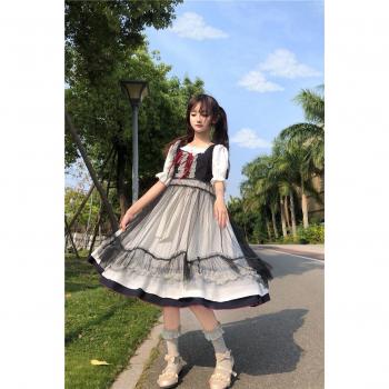 Robe victorienne Lolita de renaissance
