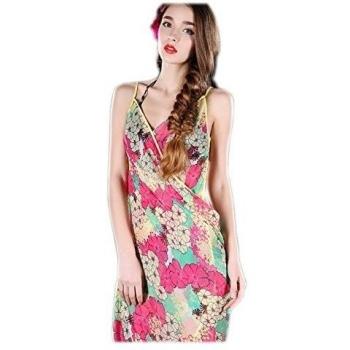 Surker Rosado Bufanda para mujer talla única