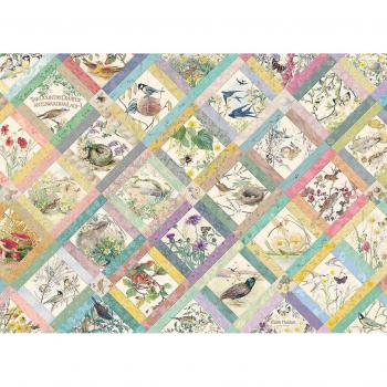 Großformatiges Cobble Hill Country Diary Quilt – 1000 Teile, 6 m²