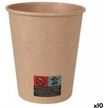 Vasos Algon de Cartón Desechables 10 Unidades 250 ml