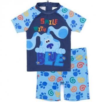 Ensemble de bain deux pièces Blue's Clues & You! pour garçons 12-18 mois bleu