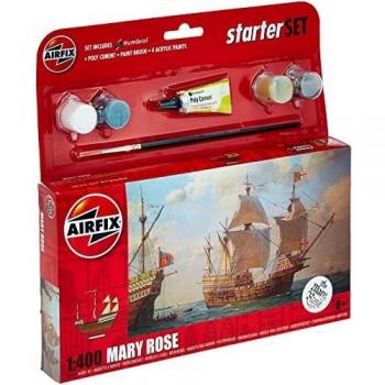 A55114 Airfix Boat Maquette Mary Rose 1/400 Starter Set