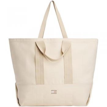 Tommy Jeans Canvas Tragetasche Tjw Edition Beige