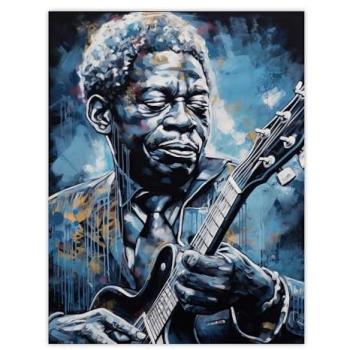 Unframed Gospel Blues Canvas