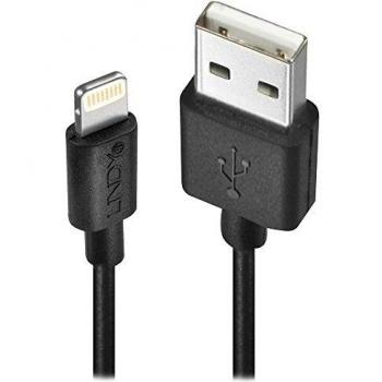 Câble de données USB-A vers Lightning 2 m Lindy 31321