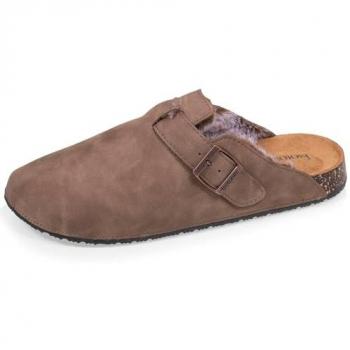 Sabots fourrés Isotoner Femme Tendances Taupe