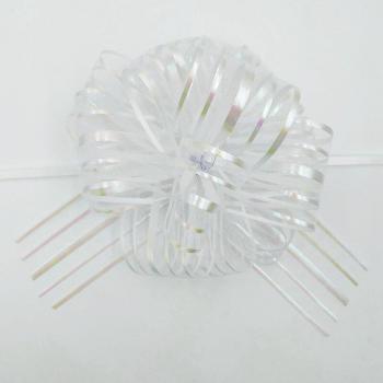 Nœud en organza 15 cm, 6 pièces, décoration Pâques