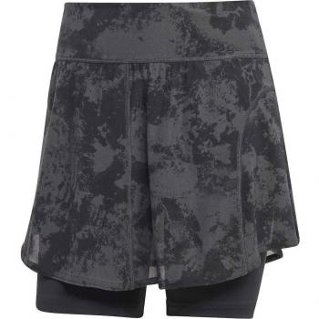 Adidas Paris MA Rock für Damen in dunkelgrau, Größe S