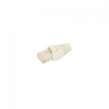 Puerto RJ45 Cat 6 Protector Blanco en Caja Plástica