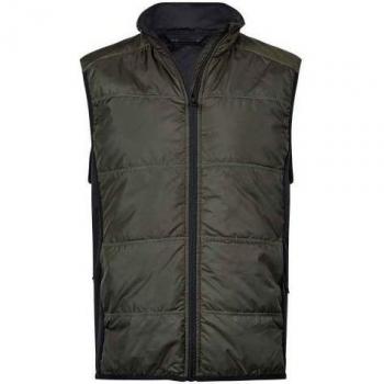 Navy Stretch Hybrid Body Warmer for Men