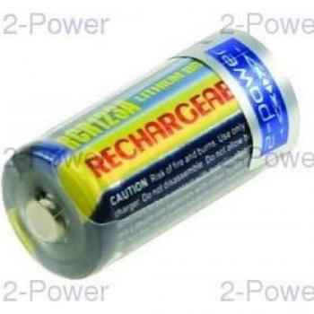 2-Power Rechargeable 3V 500mAh Camera Battery