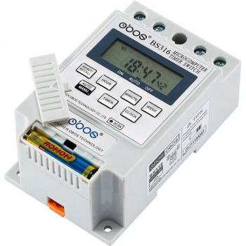 Temporizador Inteligente 220 V – Control de Voltaje y Programa