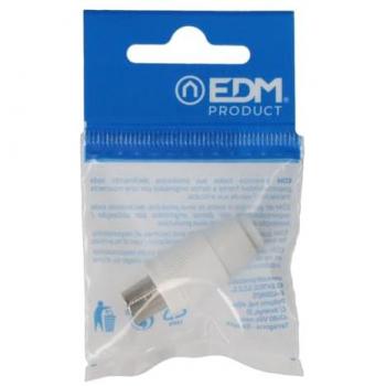 Clavija TV 9,5mm. RECTA ENVASADA EDM