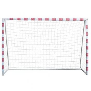 SANDORA Fußballtor Volley XL, Ron-Robert Zieler Edition, 300x200x90 cm, rot/weiß