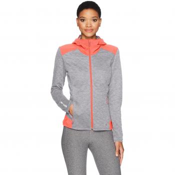 Salomon Camisa de Camada Média Elevate Feminina Cinza
