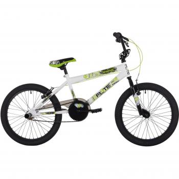 White 11 Frame 20 Wheel BMX for Kids – Flite Rampage