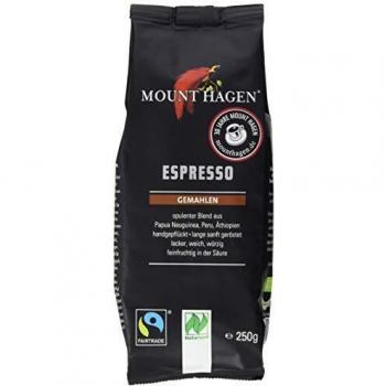Mount Hagen Espresso, gemahlen