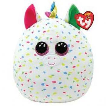 Peluche TY Squish A Boos Small Harmonie La Licorne Blanc