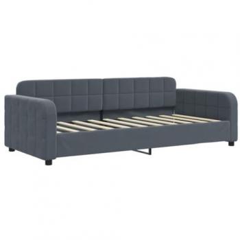 Black‑Grey 90x190cm Bed Foundation – VidaXL