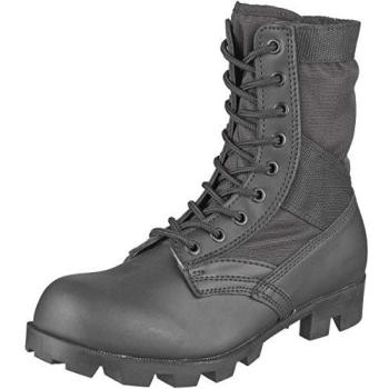 Mil-tec Herren Boots und Stiefel Panama Schwarz 44