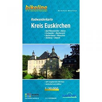 Bikeline Radkarte Kreis Euskirchen, 1 : 50 000, Bad Münstereifel
