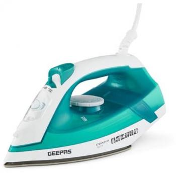 AquaGlide 2000W Steam Iron, Blue Ceramic Soleplate – 220 ml